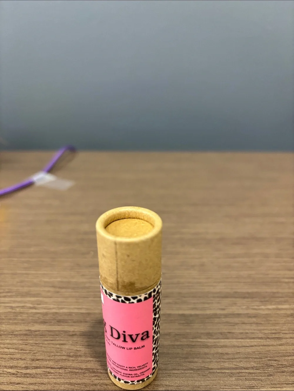 Be Well Darling Diva Tallow Lip Balm – Wild Cherry.
